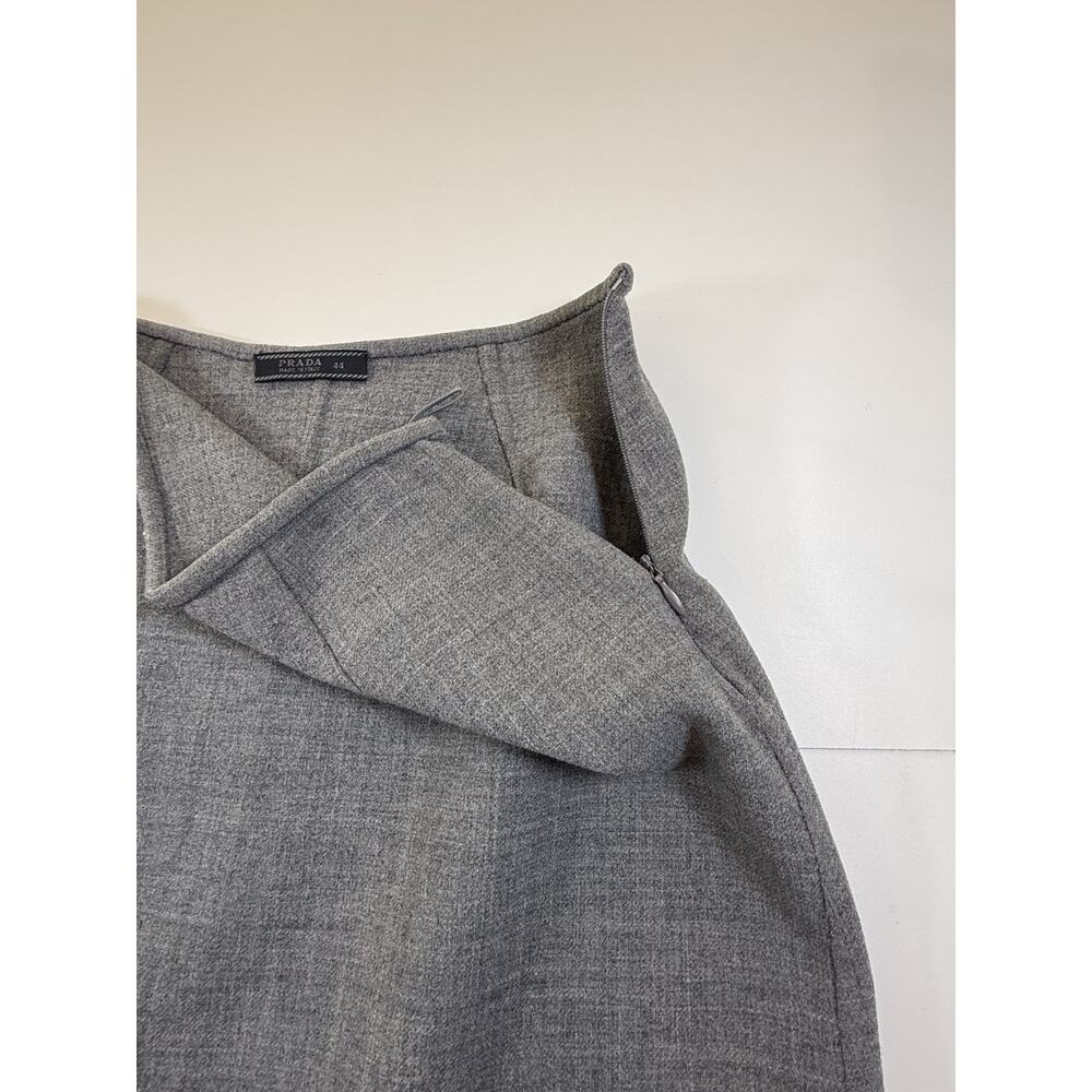 Prada Ladies Knee Length wool blend Skirt SZ 44 - Picture 4 of 6